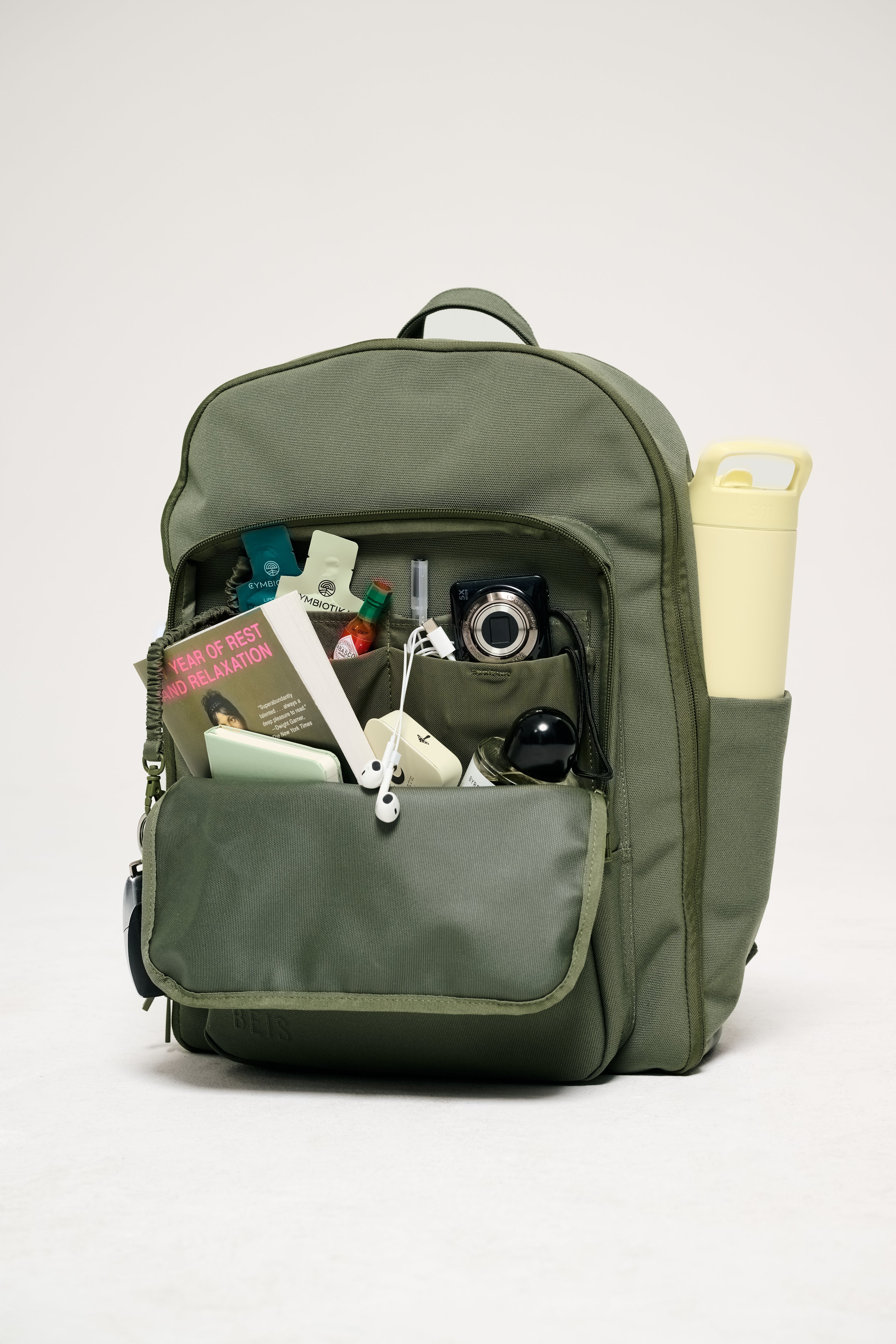 The Travel Backpack in Olive