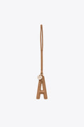 The Letter Charm in Camel