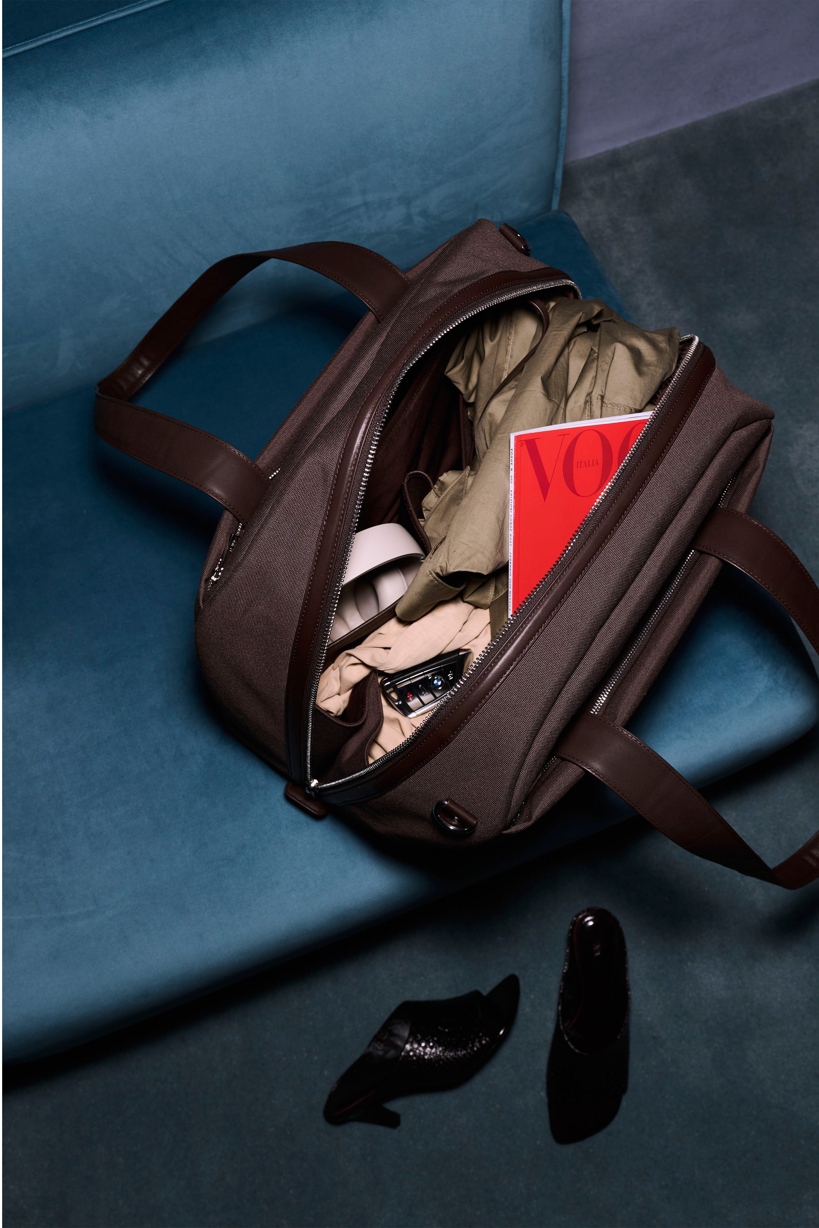The Duffle in Espresso