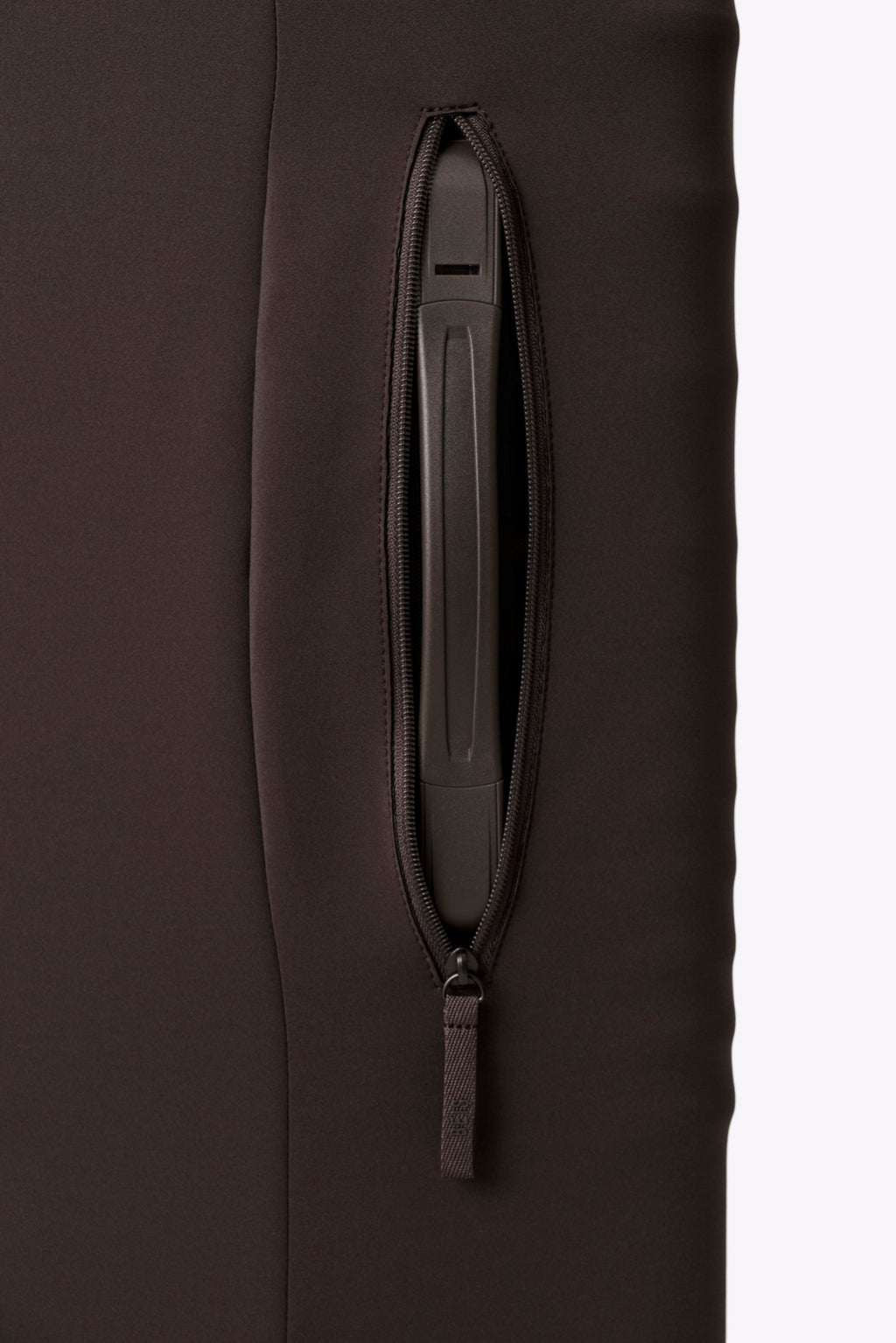The Hybrid Carry-On Luggage Cover in Espresso