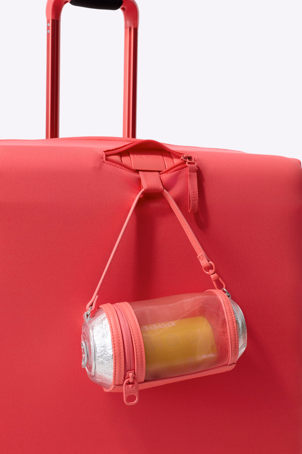 BÉIS x poppi The Large Check-In Luggage Cover in Fruit Punch