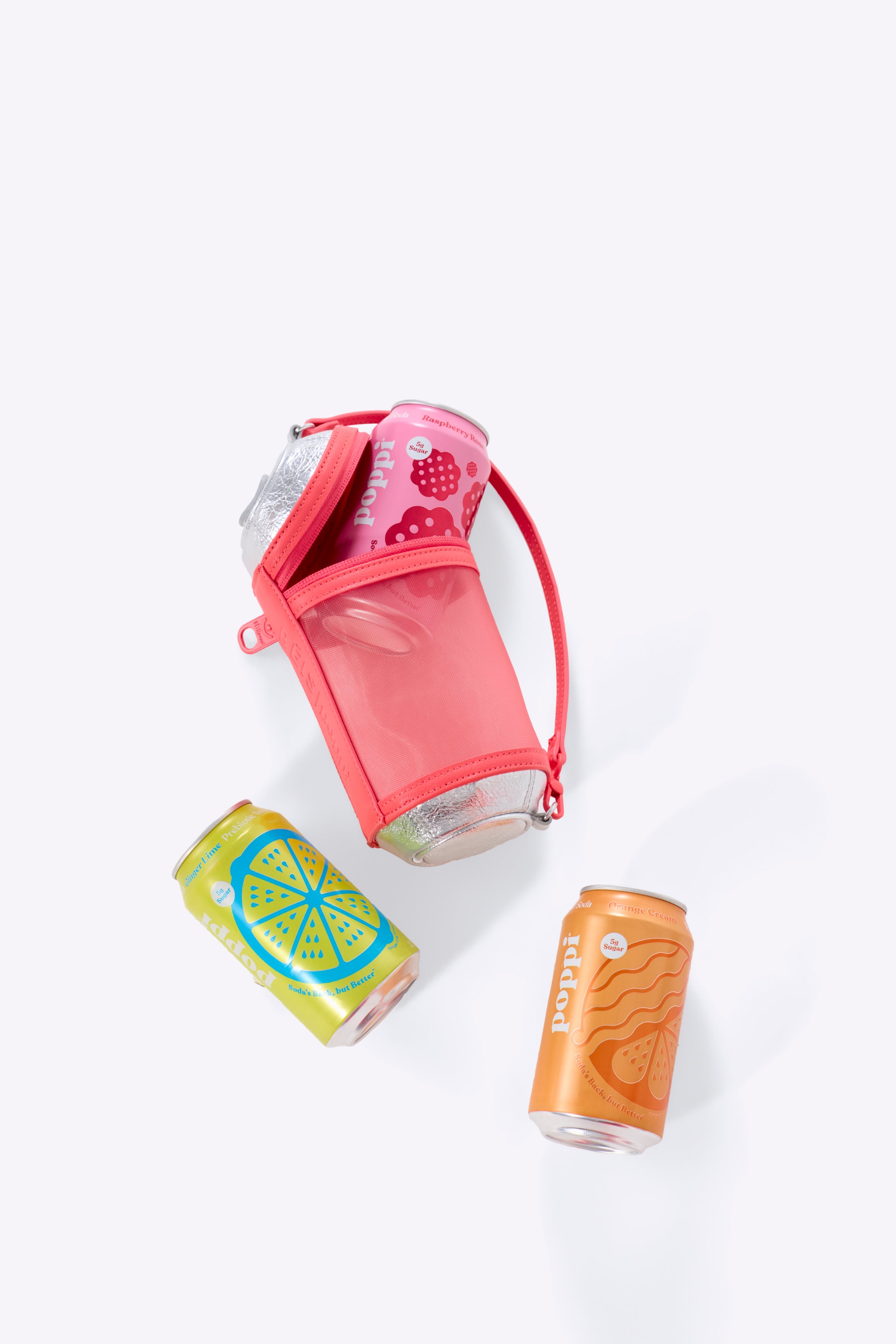BÉIS x poppi The Soda Can Charm in Fruit Punch