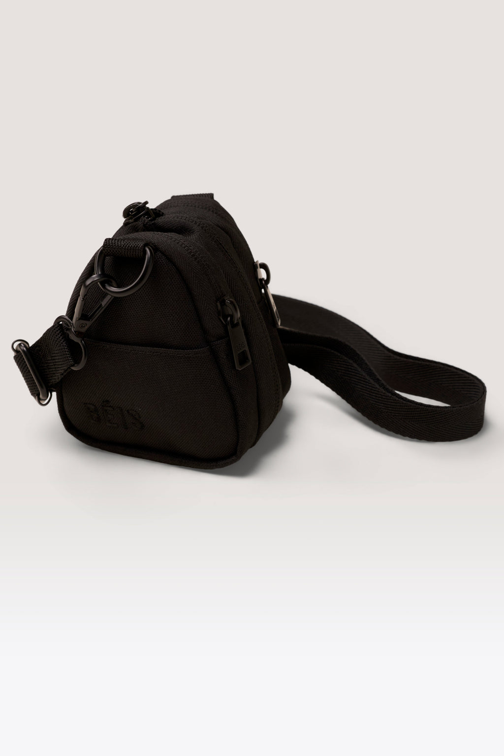 The Expandable Crossbody Charm in Black