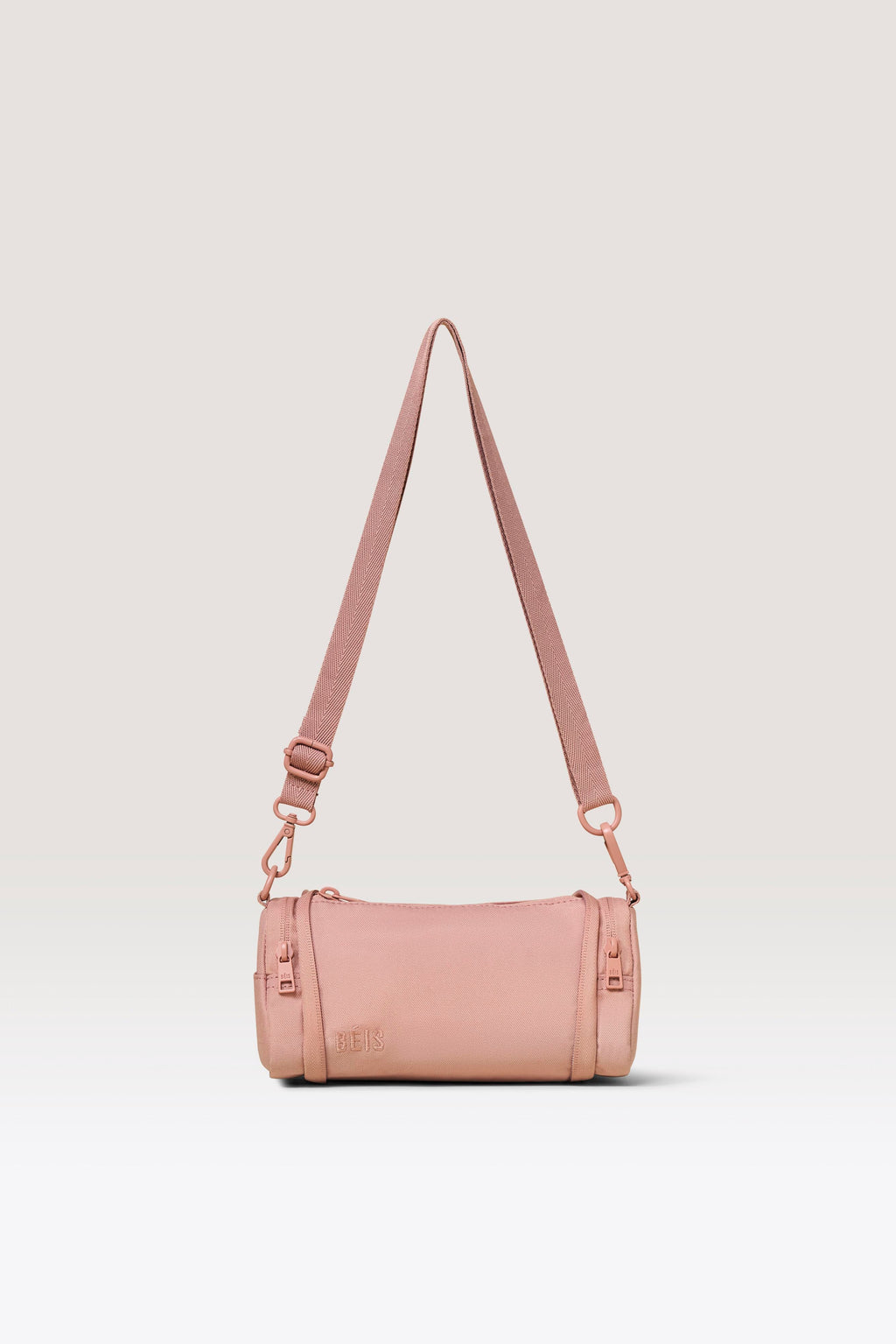 The Expandable Crossbody Charm in Atlas Pink