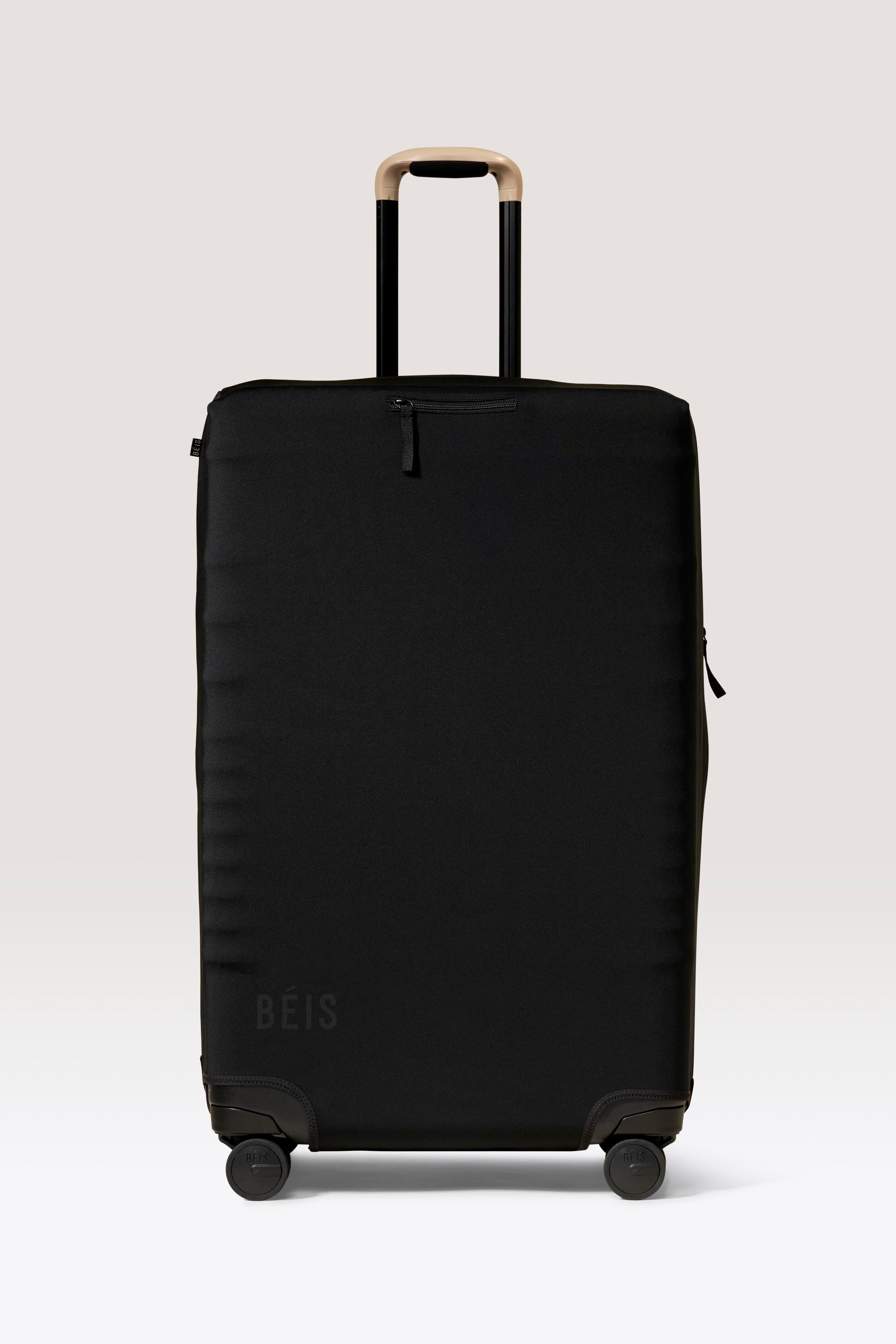 The Large Check-In Luggage Cover in Black