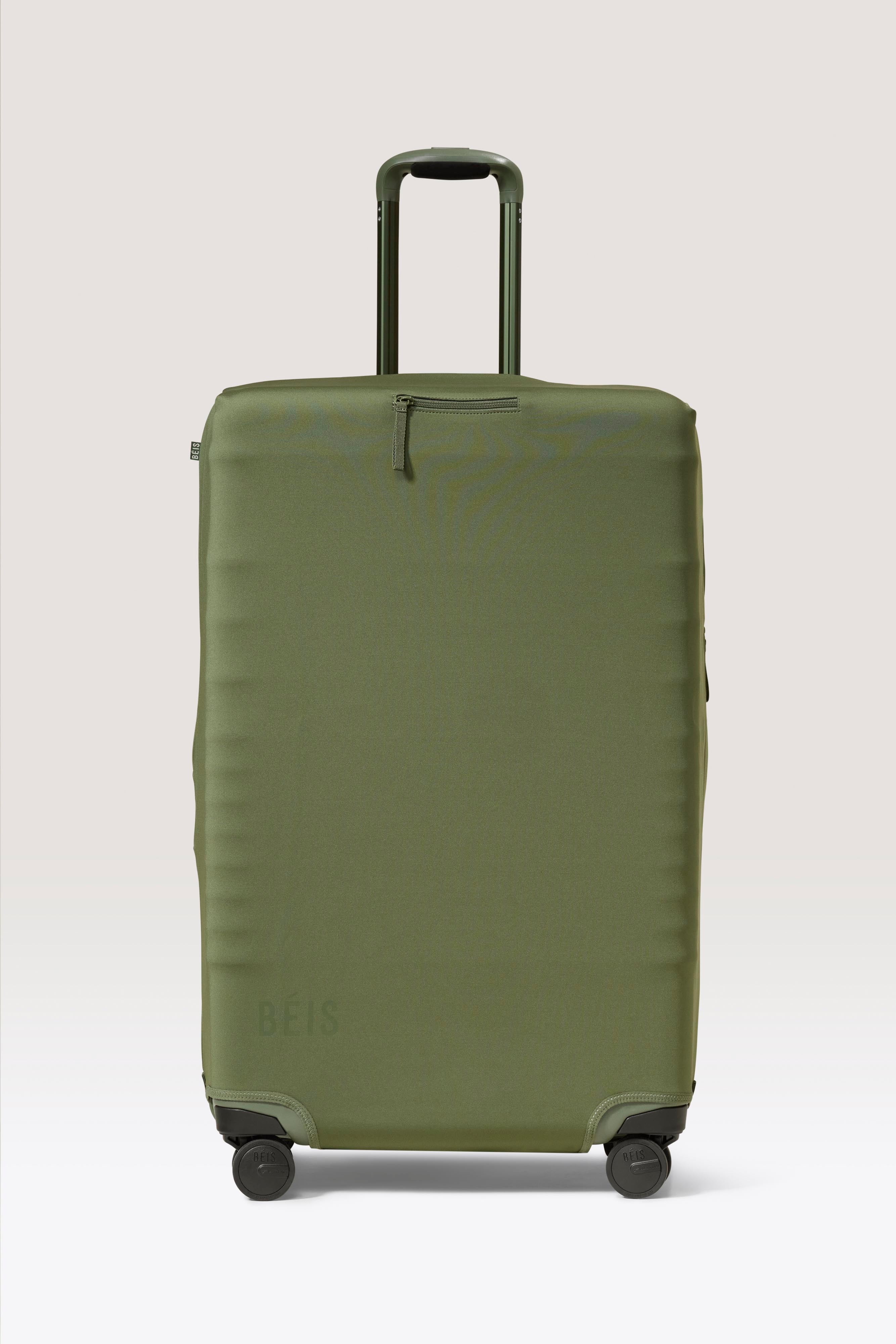 The Large Check-In Luggage Cover in Olive
