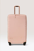 The Large Check-In Luggage Cover in Atlas Pink