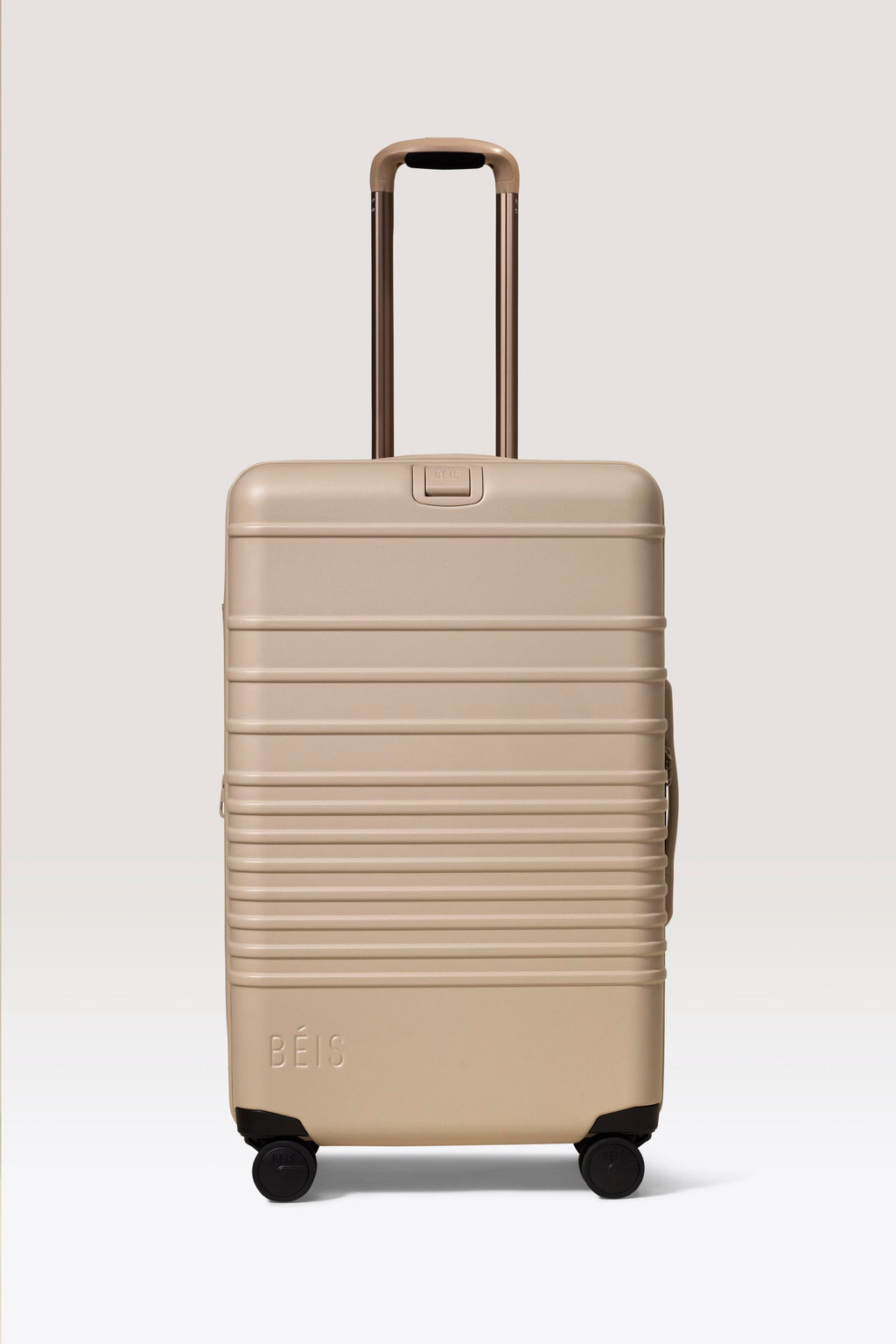 The Medium Check-In Roller in Beige