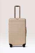 The Medium Check-In Roller in Beige