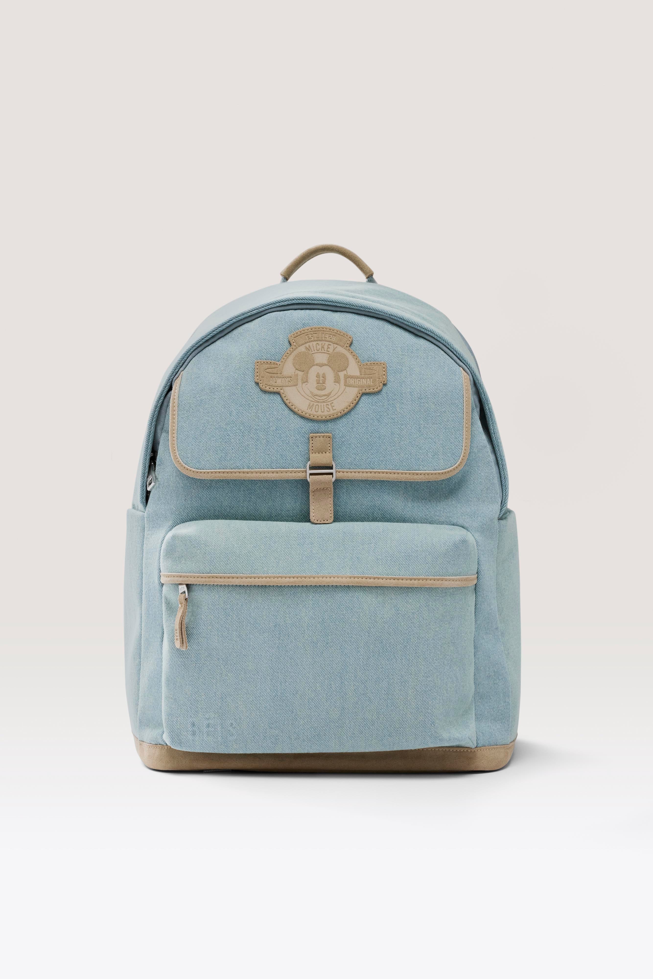 The Disney Backpack in Blue Jeans
