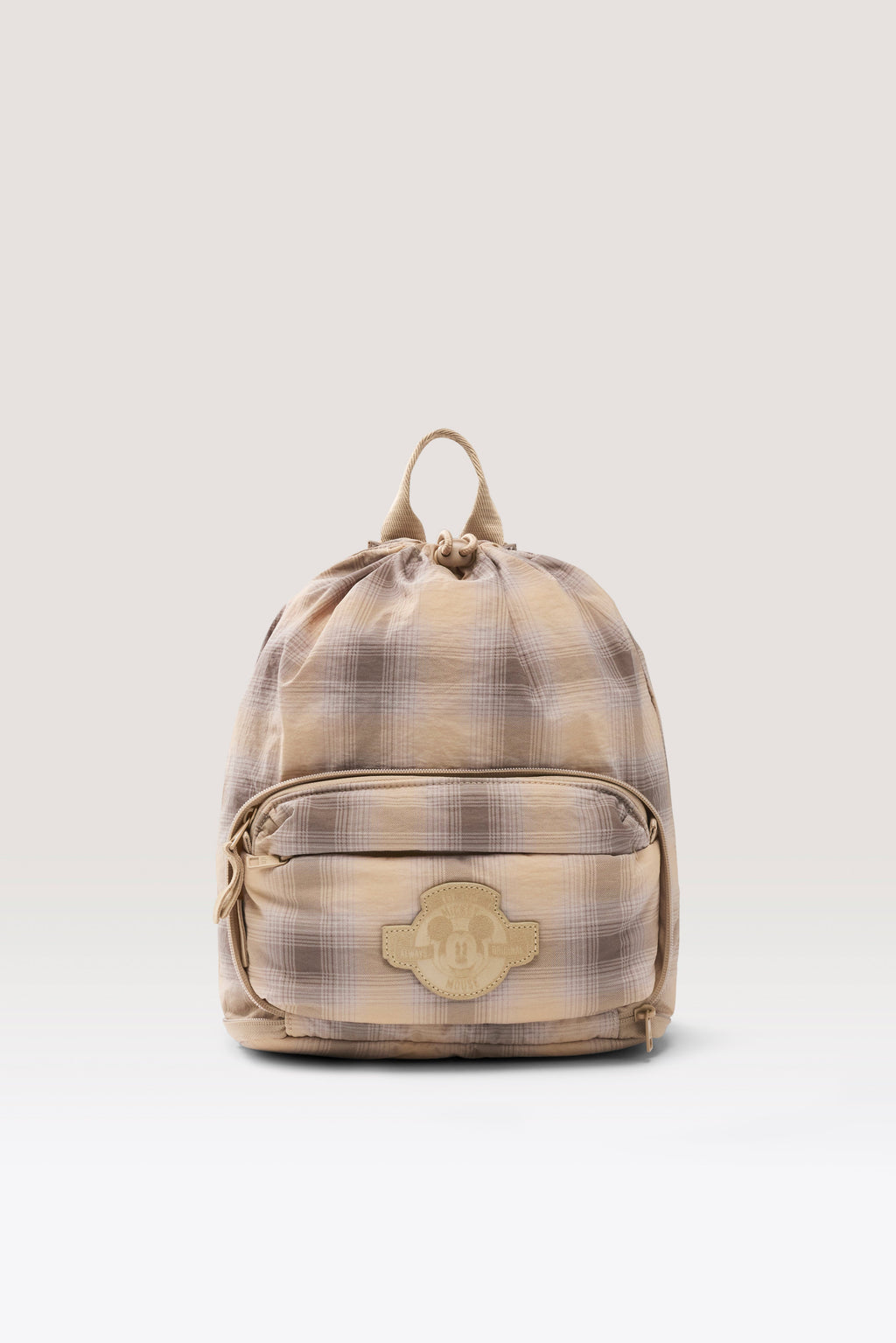 The Disney Compactible Backpack in Plaid