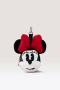 The Minnie Mouse Charm Pouch in Black