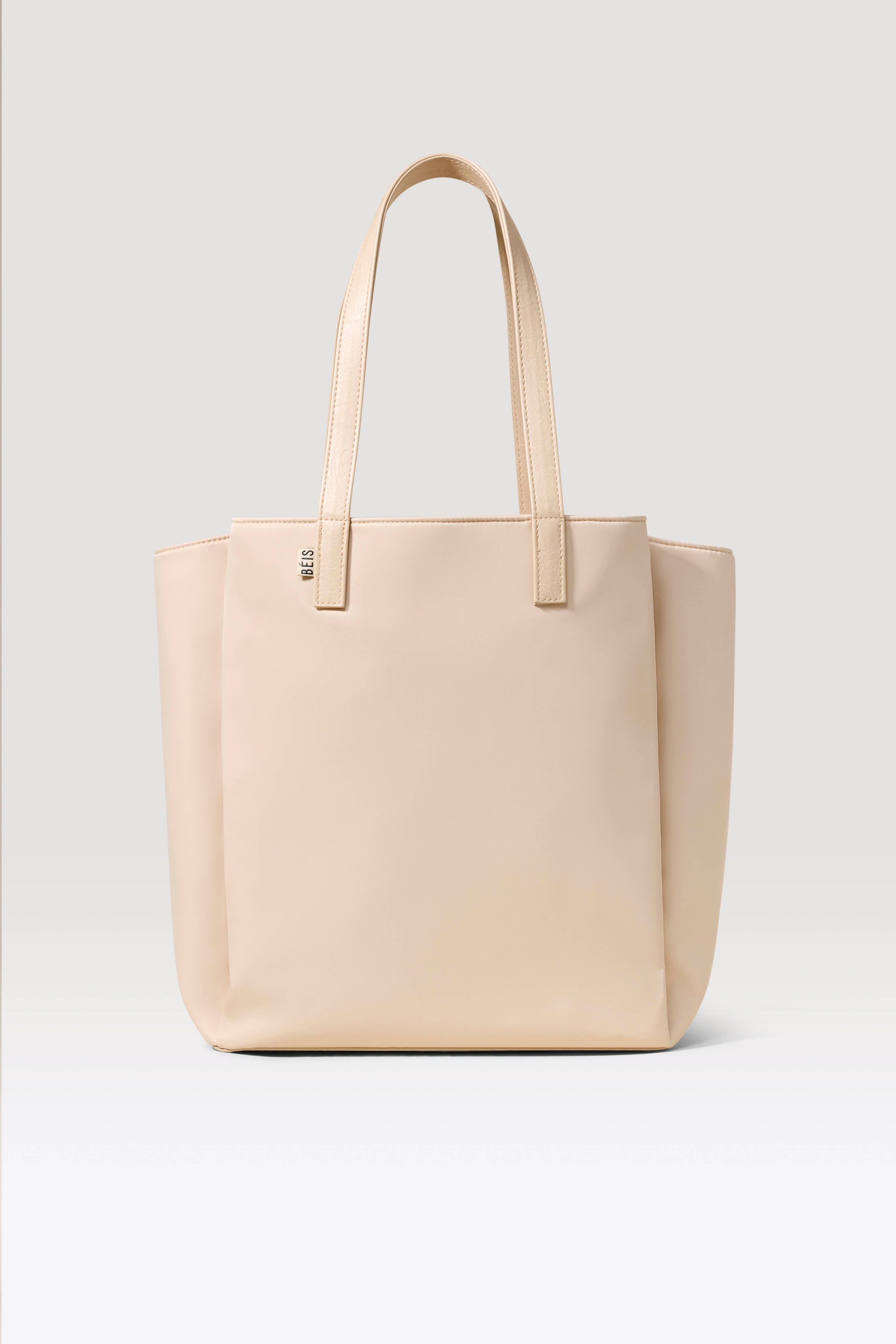 The Commuter Tote in Beige