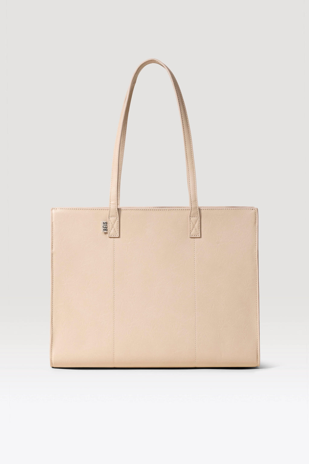 The Work Tote in Beige