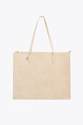 The Large Work Tote in Beige