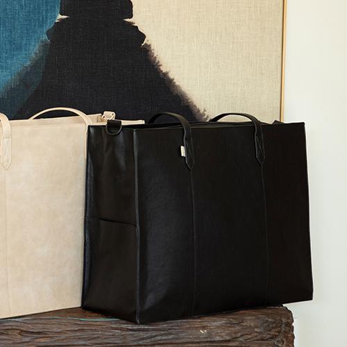 The Large Work Tote in Black